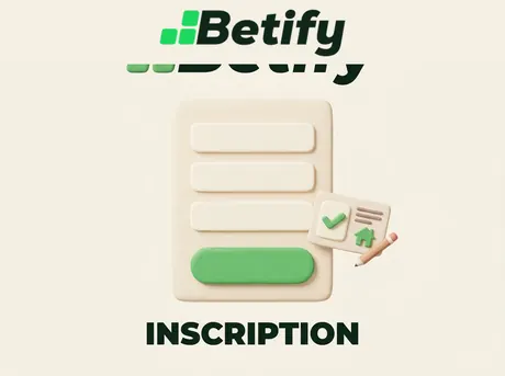 Formulaire d'inscription Betify et vérification d'identité