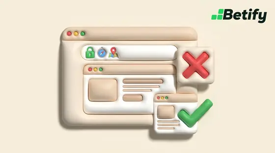 Repérer le vrai site Betify et éviter les copies